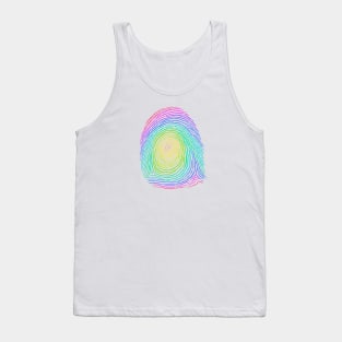 Fingerprint spectrum Tank Top